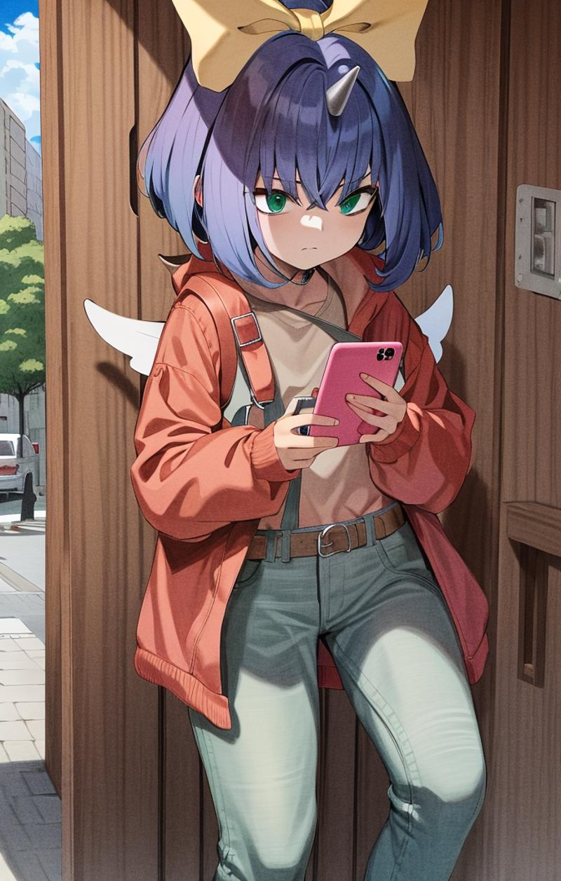 46391-1185588188-absurdres, detailed, simple shading, anime style, modern, outdoors, city street, vanishing point, button up shirt, jacket, jeans.png